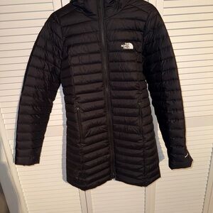 The North Face Charcoal Quilted Jacket